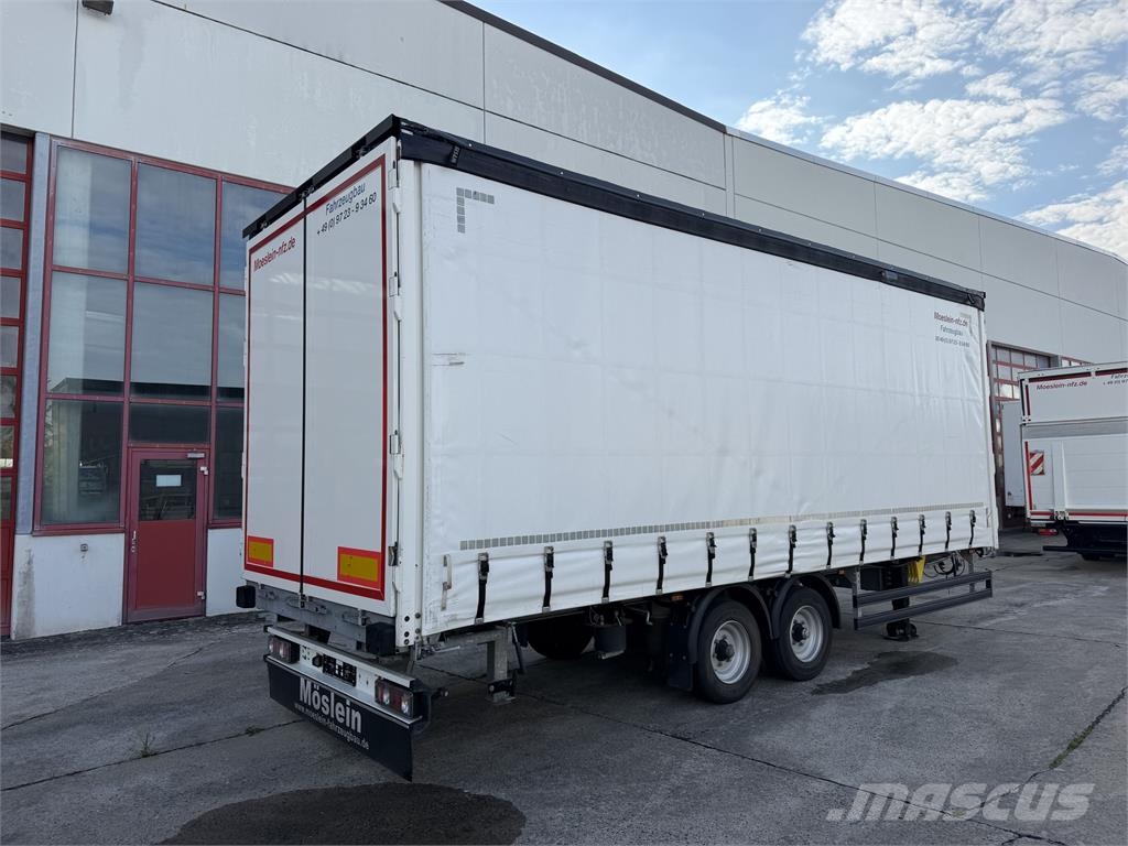 Möslein TPW 105 D Tandem- Planenanhänger Remolques de caja de lona