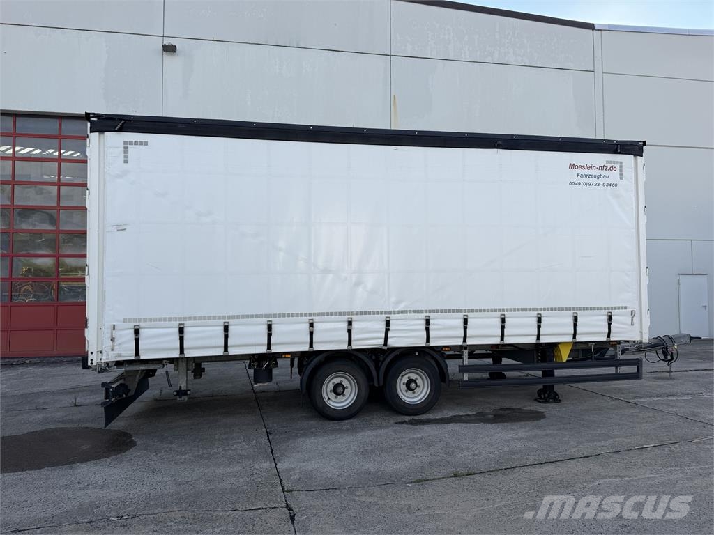 Möslein TPW 105 D Tandem- Planenanhänger Remolques de caja de lona