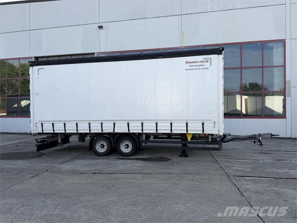 Möslein TPW 105 D Tandem- Planenanhänger Remolques de caja de lona