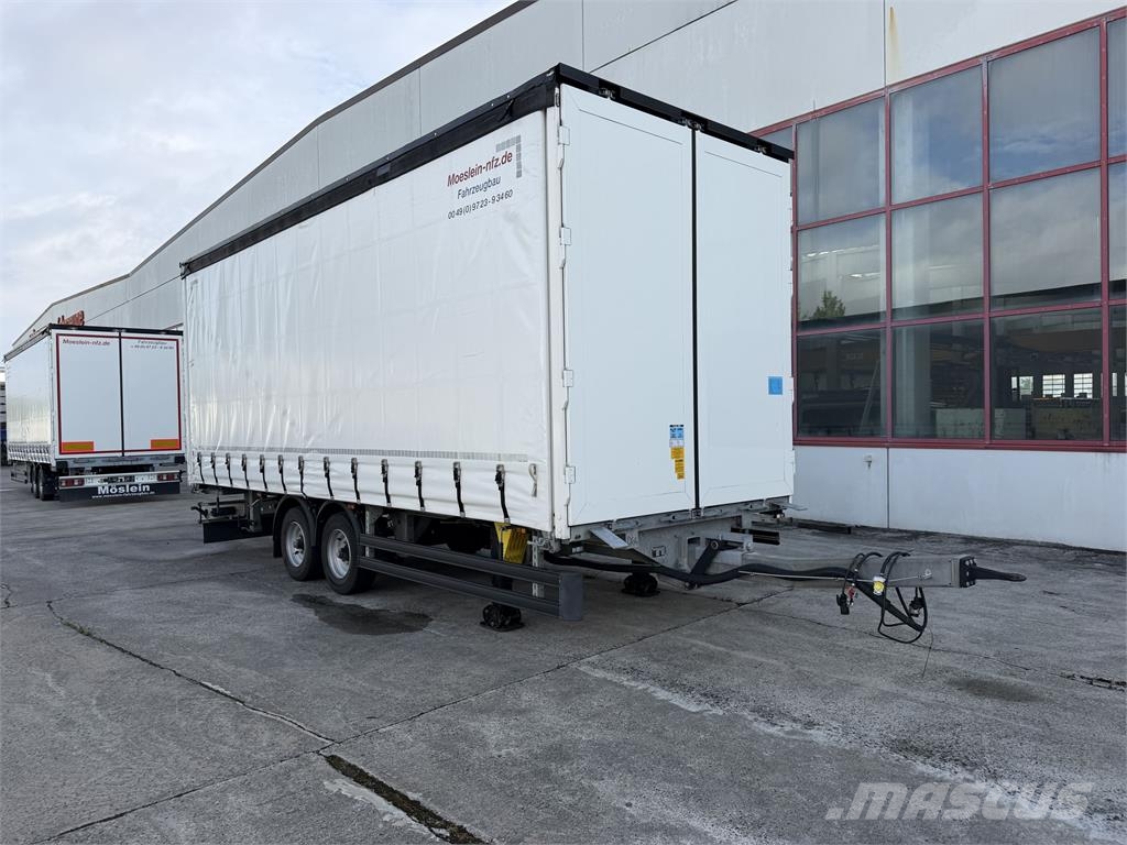 Möslein TPW 105 D Tandem- Planenanhänger Remolques de caja de lona