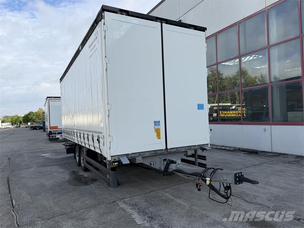 Möslein TPW 105 D Tandem- Planenanhänger Remolques de caja de lona