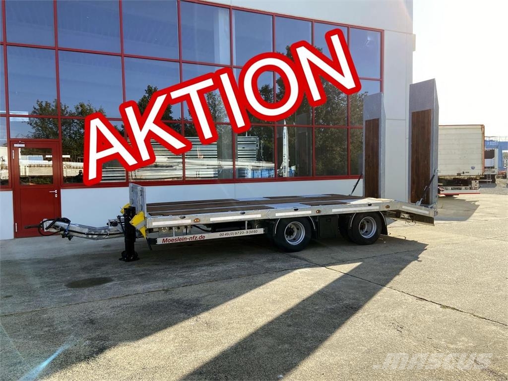 Möslein TT 21-6,5 21 t Tandemtieflader, Luftgefedert, NEU Nizki nakladalci