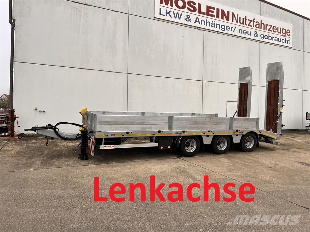 Möslein TT 31 31 t GG Tridem- Tieflader 3 Achs, gelenktNe Caricatore basso