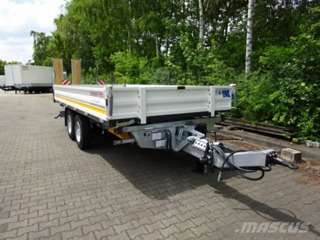 Möslein TTD 11 Weiß neuer Tandem 3- Seitenkipper Tieflade Самосвали