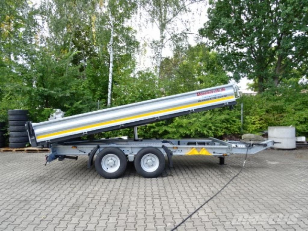 Möslein TTG 11 Verzinkt neuer Tandem 3- Seitenkipper Tief ダンプトレーラー