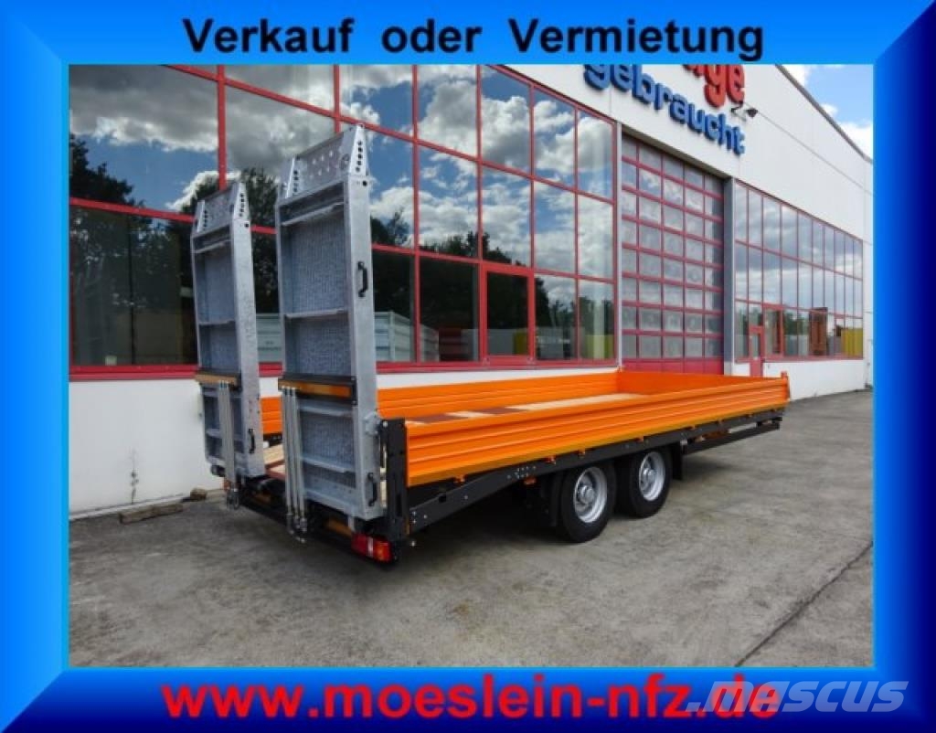 Möslein TTT 11-6,2 BR Orange Tandemtieflader mit breiten Οχήματα με χαμηλό δάπεδο