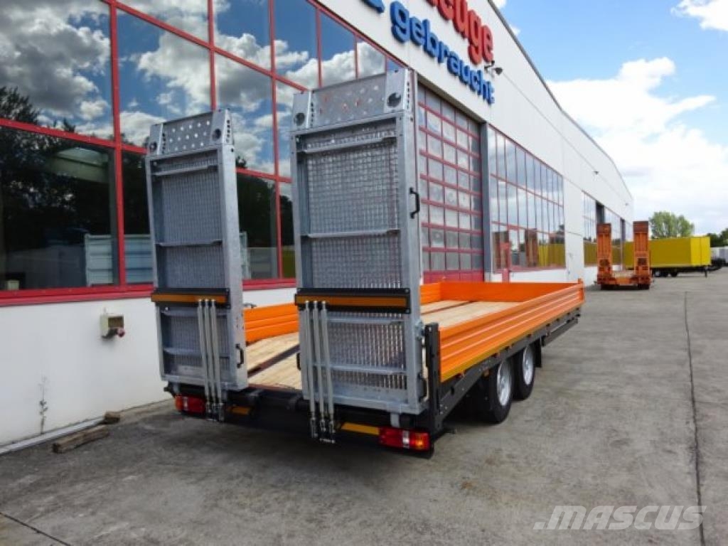 Möslein TTT 11-6,2 BR Orange Tandemtieflader mit breiten Οχήματα με χαμηλό δάπεδο