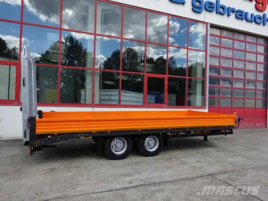 Möslein TTT 11-6,2 BR Orange Tandemtieflader mit breiten Οχήματα με χαμηλό δάπεδο