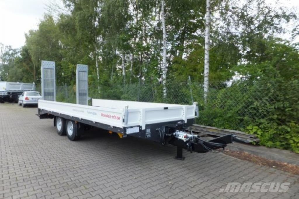 Möslein TTT 11- 6,28 Weiß Neuer Tandemtieflader ローローダー