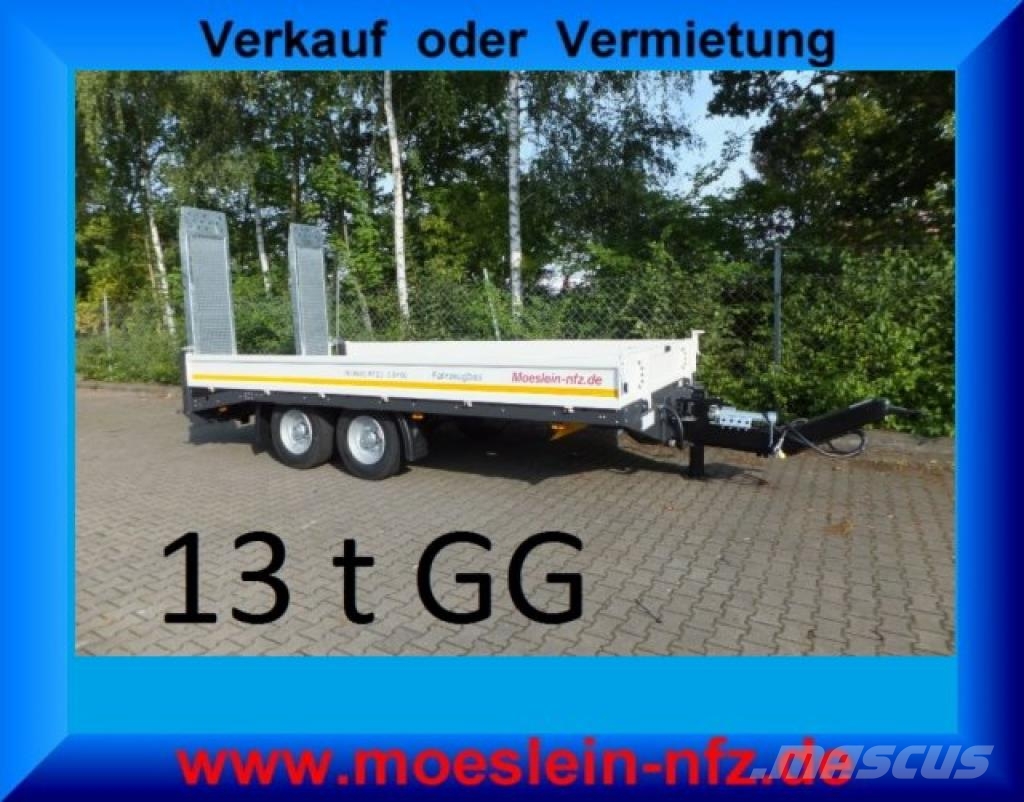 Möslein TTT 13- 6,28 Weiß Neuer Tandemtieflader 13 t GG Нискотоварачи