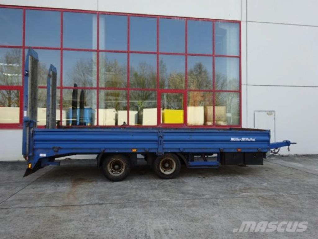 Müller Mitteltal ETUE-TA 18,0 18 t GG Tandemtieflader 平板拖车