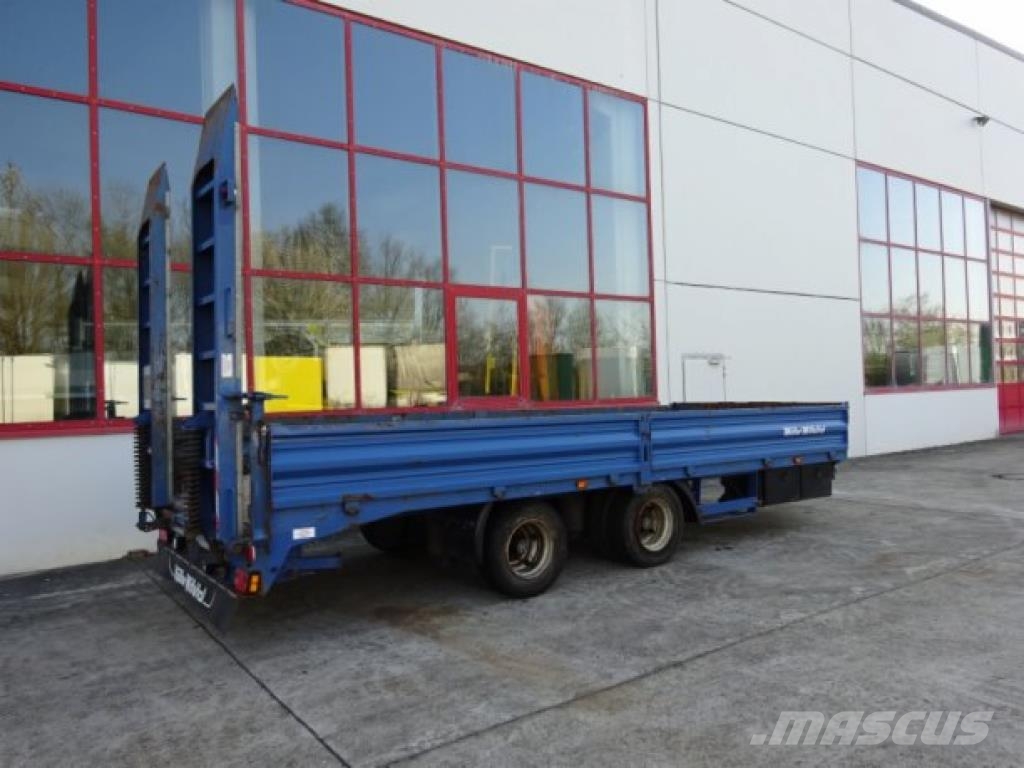 Müller Mitteltal ETUE-TA 18,0 18 t GG Tandemtieflader 平板拖车