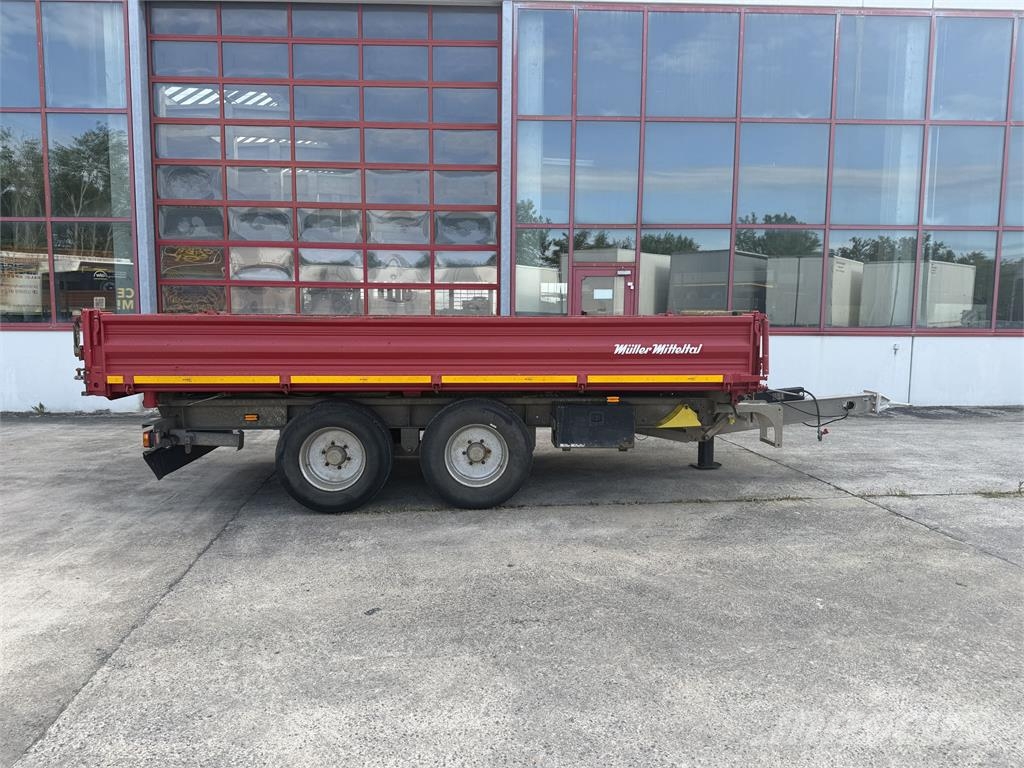 Müller Mitteltal KA-TA 14,4 t Tandemkipper- Tieflader, B مقطورات قلابة