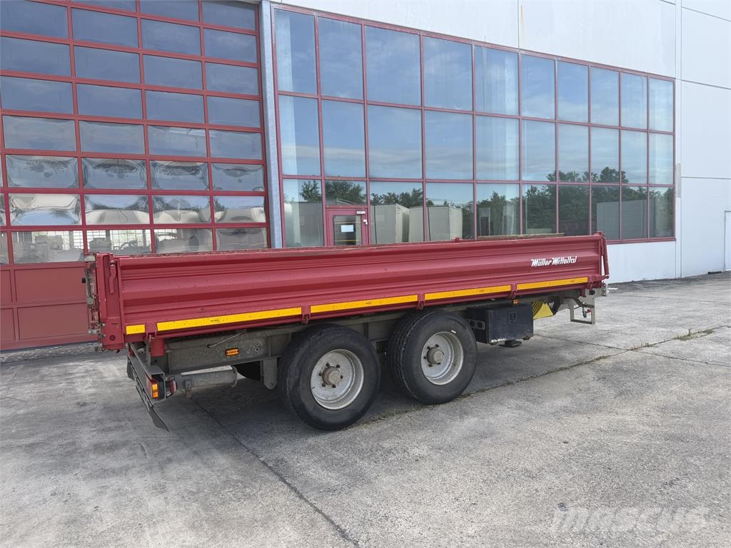 Müller Mitteltal KA-TA 14,4 t Tandemkipper- Tieflader, B مقطورات قلابة