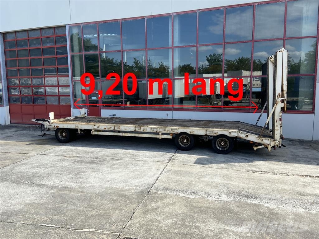 Müller Mitteltal PT 30 3 Achs Tieflader 9,20 m Ladefläch Plataformas bajas