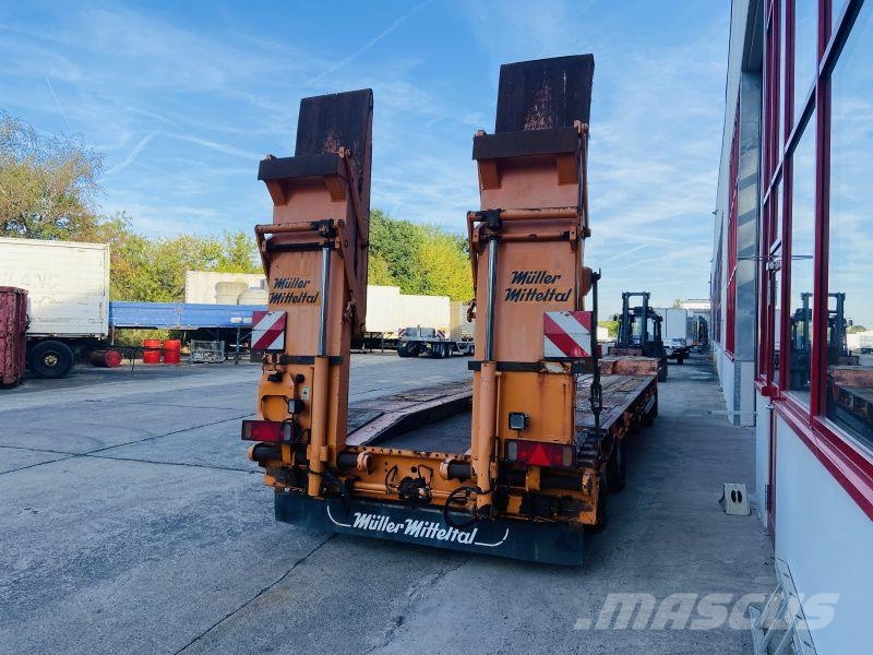 Müller Mitteltal T4 Kompakt 40,0 4 Achs Tieflader- Anhän 平板拖车