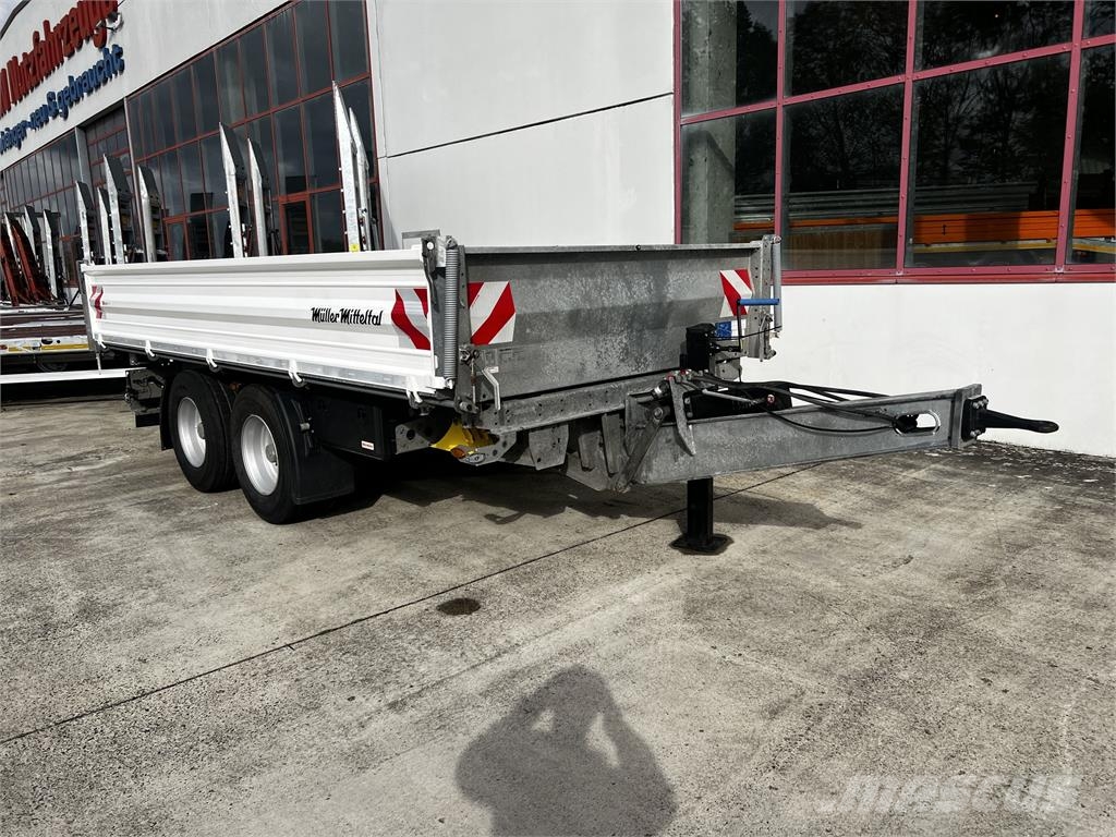 Müller Mitteltal TA-2 14,4 t Tandemkipper- Tieflader Bre Bañeras