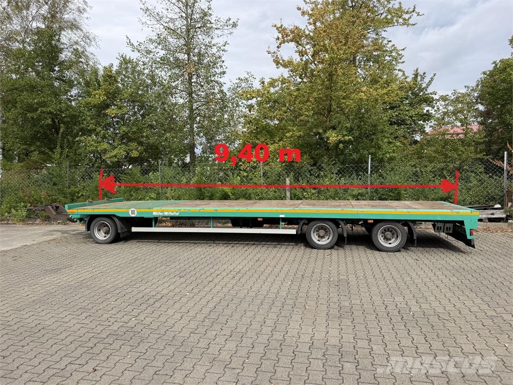 Müller Mitteltal TP 24,0 3 Achs Jumbo Prischen 9,40 m, W Low loaders