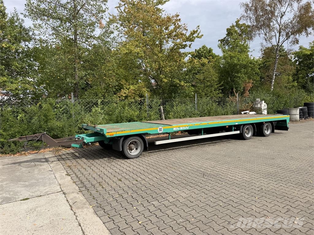 Müller Mitteltal TP 24,0 3 Achs Jumbo Prischen 9,40 m, W Low loaders