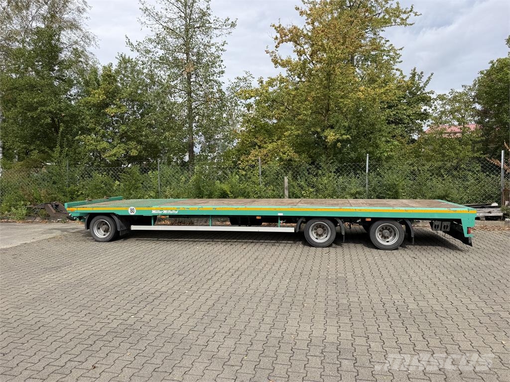 Müller Mitteltal TP 24,0 3 Achs Jumbo Prischen 9,40 m, W Low loaders