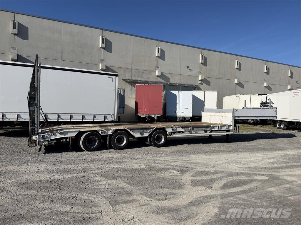 Müller Mitteltal TS 3 RM 30,0 3 Achs Satteltieflader Ra Nizko noseče polprikolice