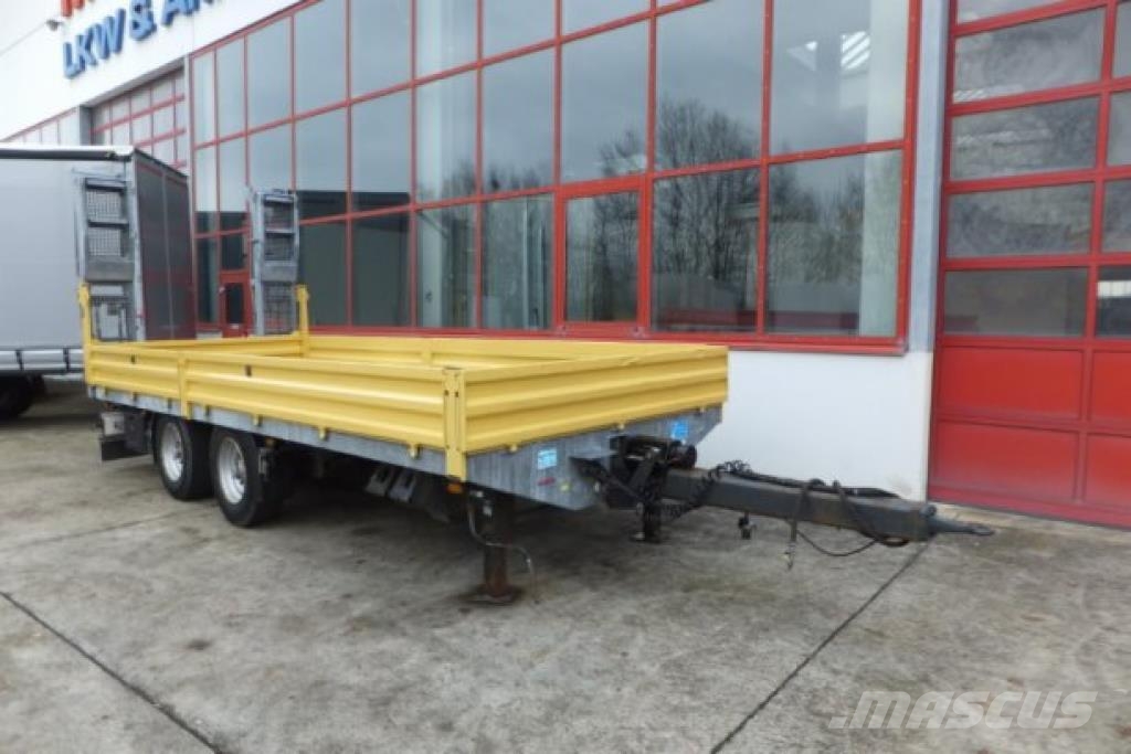 Obermaier OS2-TUE135S 13,5 t Tandemtieflader Blokvogn