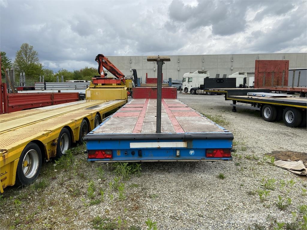 STP 3 Achs Satteltieflader Platofür Fertigteile oder B Tieflader-Auflieger