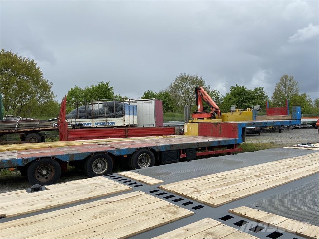 STP 3 Achs Satteltieflader Platofür Fertigteile oder B Tieflader-Auflieger