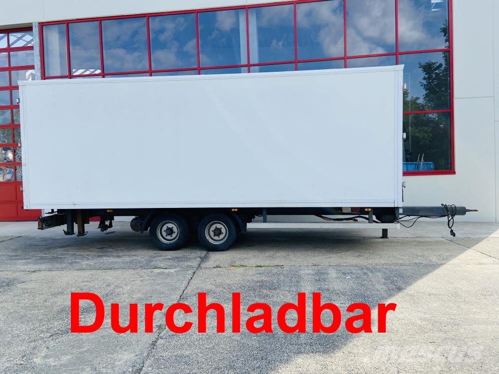  Tang, Karl K105 Tandem Kofferanhänger vorn Durchl Gesloten opbouw trailers
