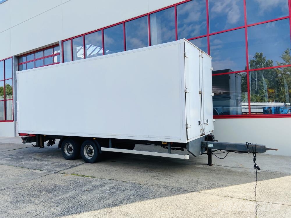  Tang, Karl K105 Tandem Kofferanhänger vorn Durchl Gesloten opbouw trailers