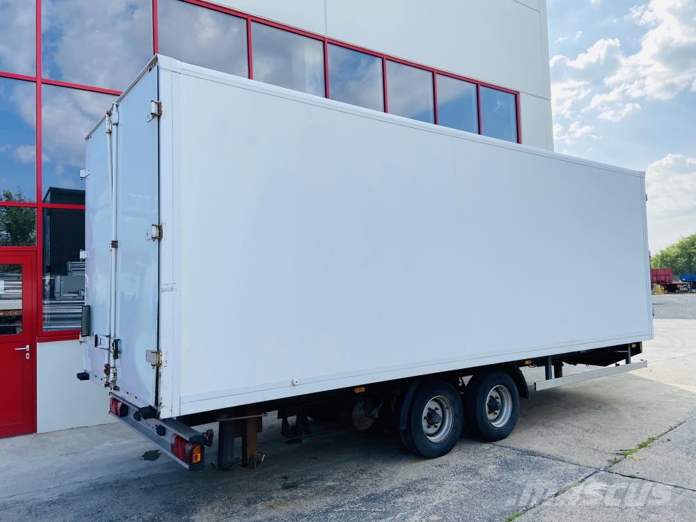  Tang, Karl K105 Tandem Kofferanhänger vorn Durchl Gesloten opbouw trailers