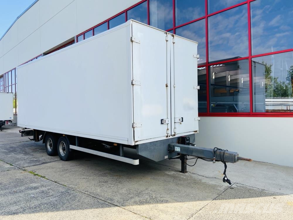  Tang, Karl K105 Tandem Kofferanhänger vorn Durchl Gesloten opbouw trailers