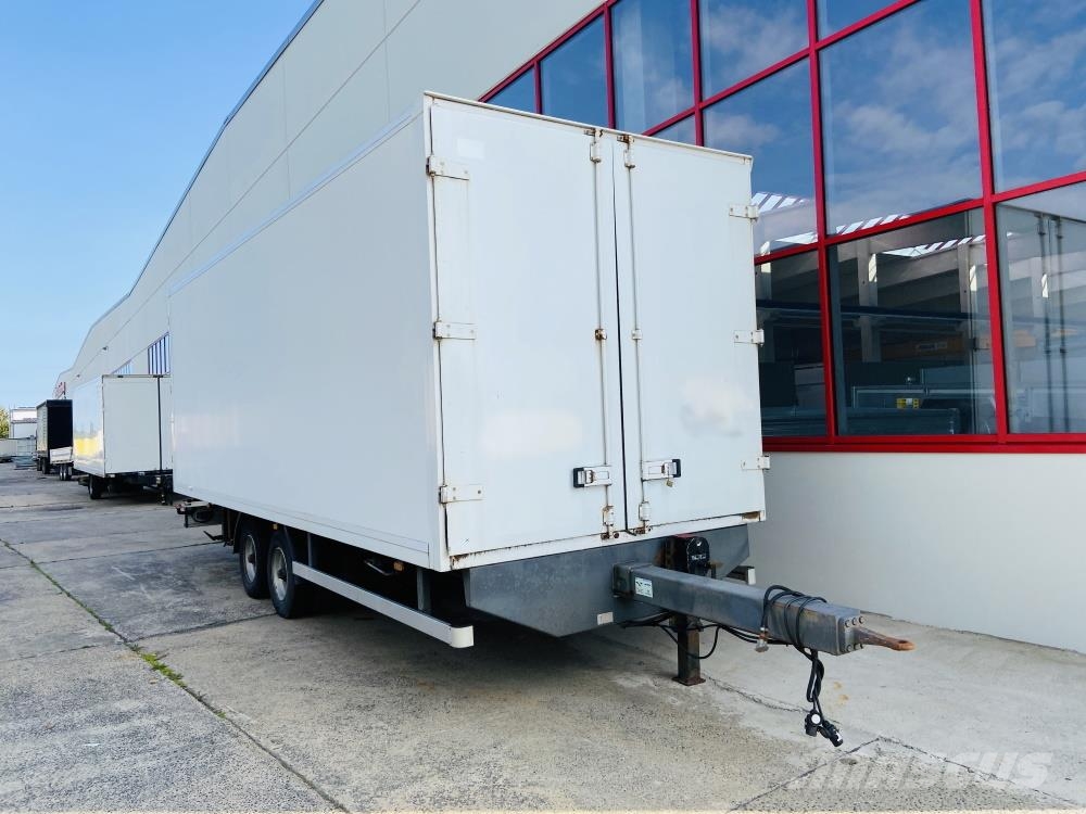  Tang, Karl K105 Tandem Kofferanhänger vorn Durchl Gesloten opbouw trailers