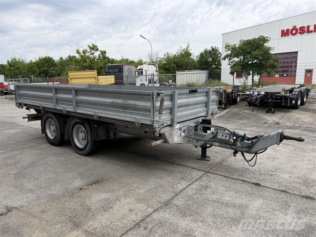 TK14 14,4 t Tandemkipper- Tieflader, nur 2 mal Be Reboques basculantes