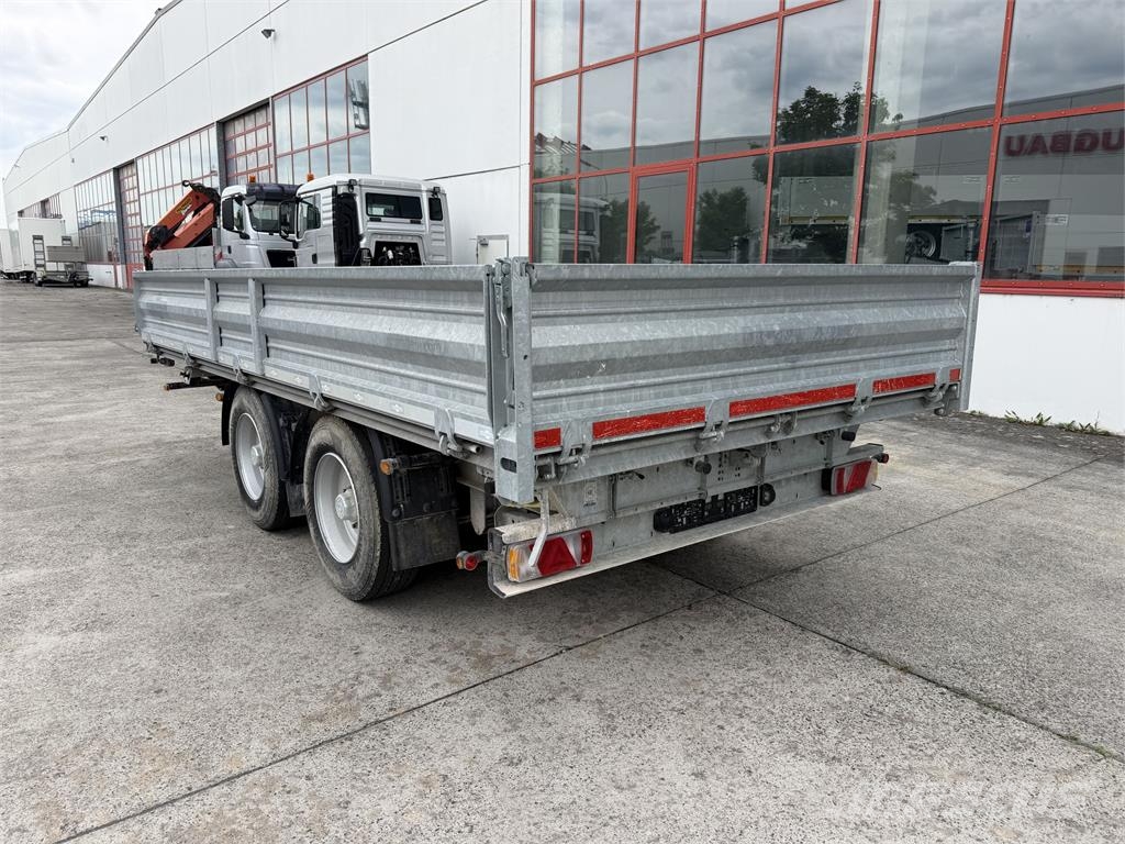 TK14 14,4 t Tandemkipper- Tieflader, nur 2 mal Be Reboques basculantes