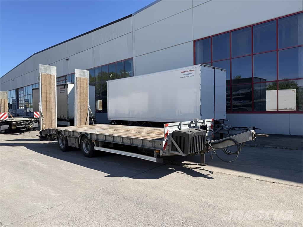 TT 21 t Tandemtieflader, hydraulische Rampen Niski utovarivači