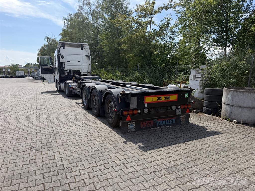  web trailer LPRS 24 3 Achs Container- Chassis inc Containerframe semi-trailers