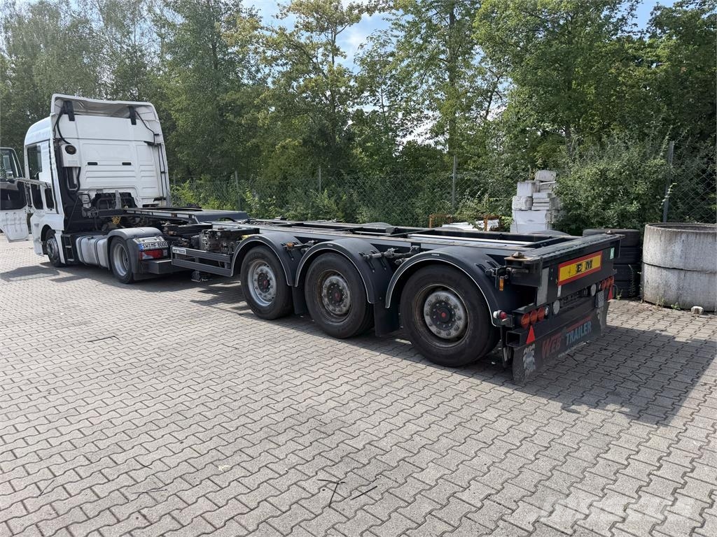  web trailer LPRS 24 3 Achs Container- Chassis inc Containerchassis