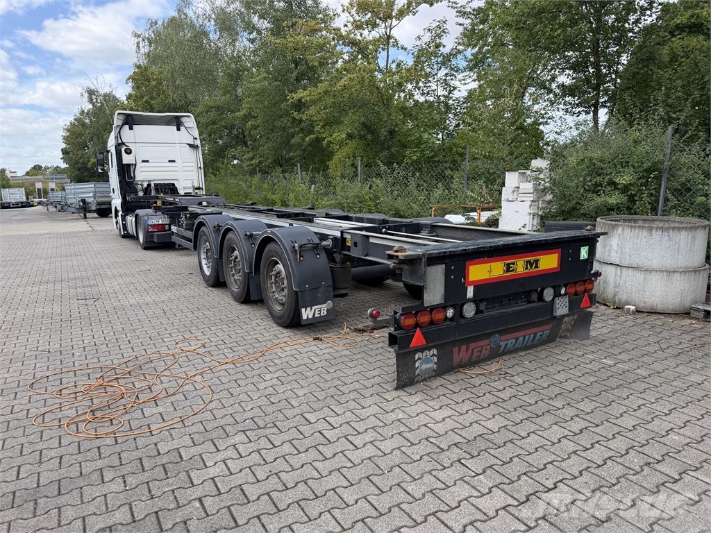  web trailer LPRS 24 3 Achs Container- Chassis inc Containerchassis