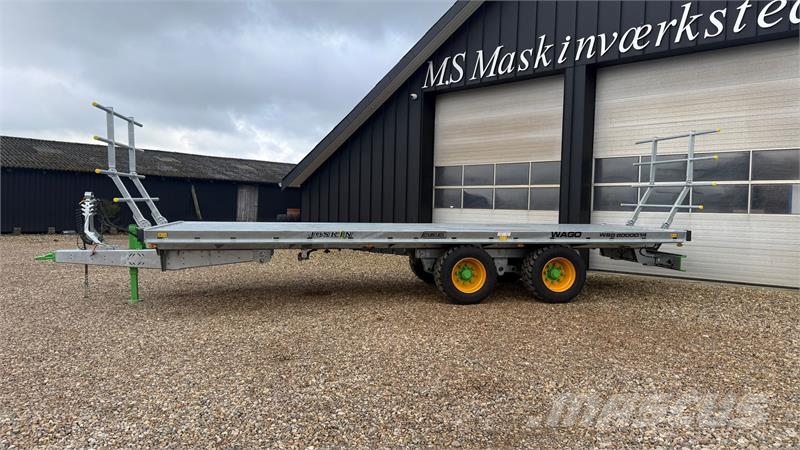 Joskin Wago loader 8000 Wago 8000D14 Ķīpu treileri