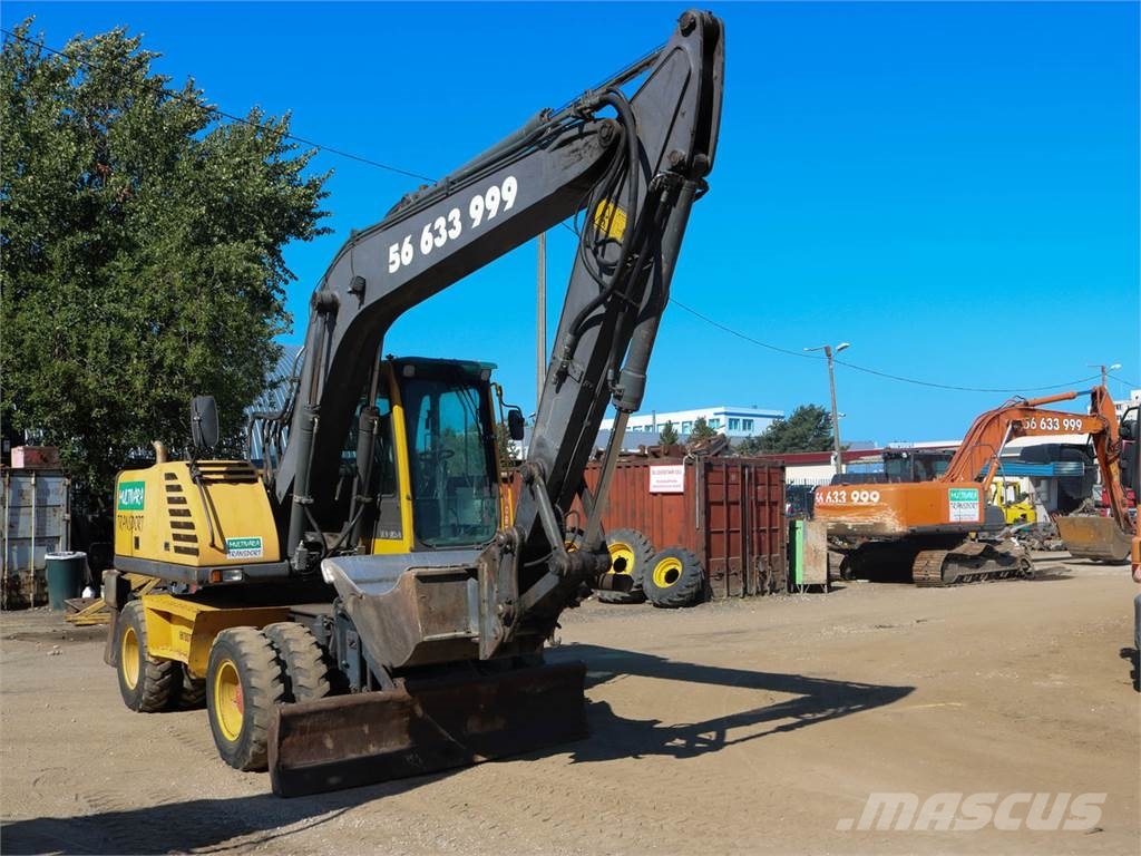 Volvo EW160 Kolesové rýpadlá