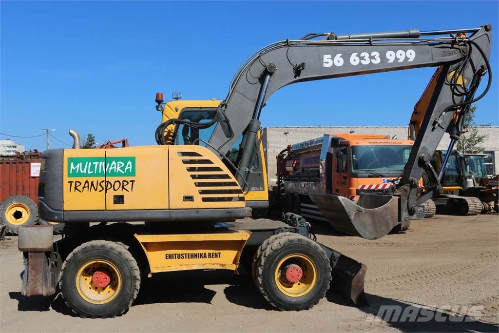 Volvo EW160 Kolesové rýpadlá