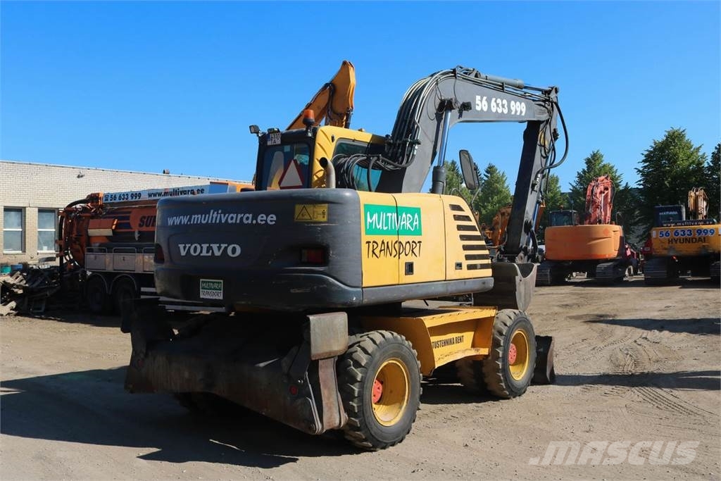 Volvo EW160 Kolesové rýpadlá