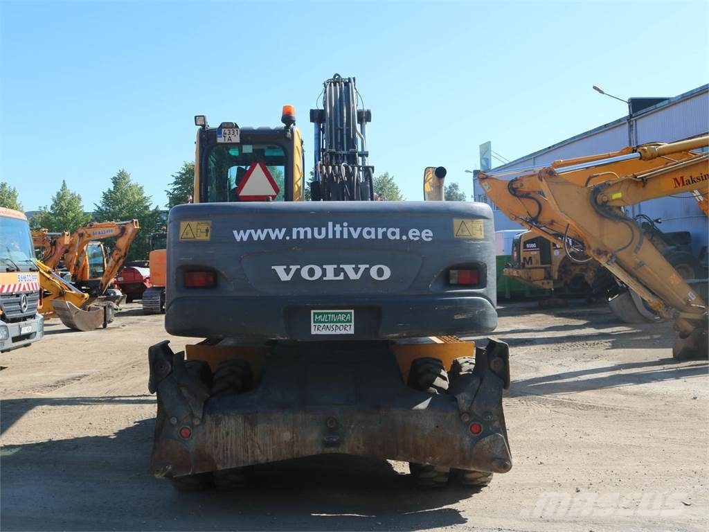 Volvo EW160 Kolesové rýpadlá