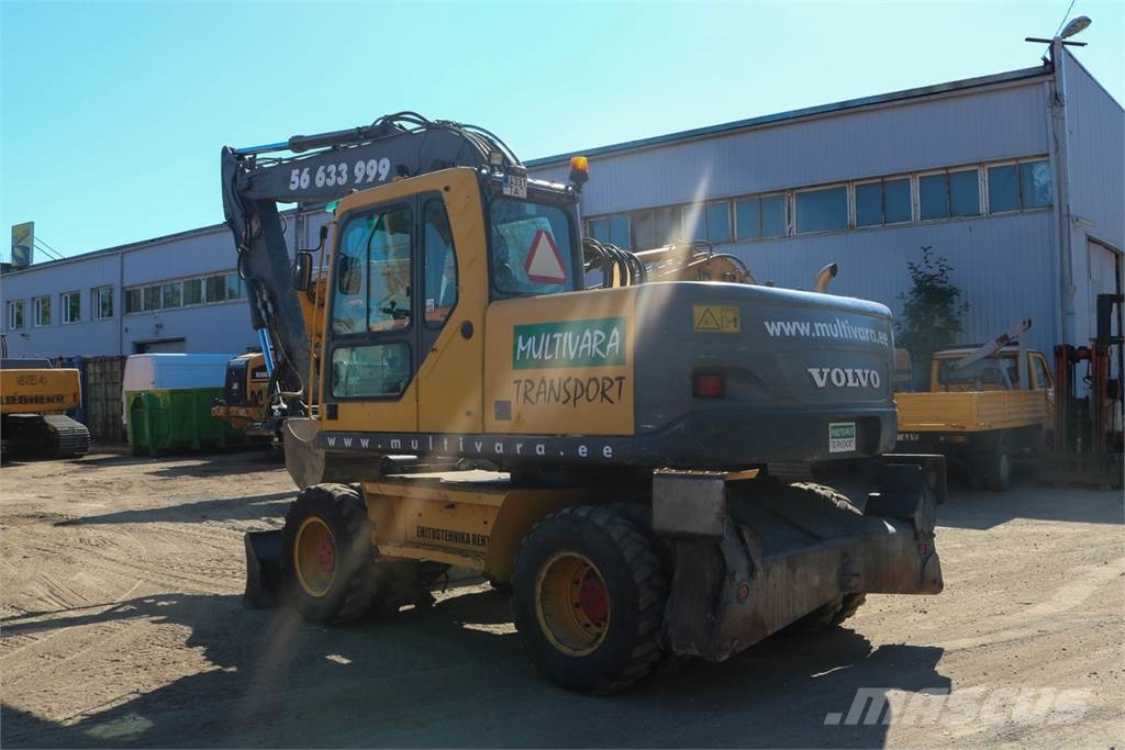 Volvo EW160 Kolesové rýpadlá