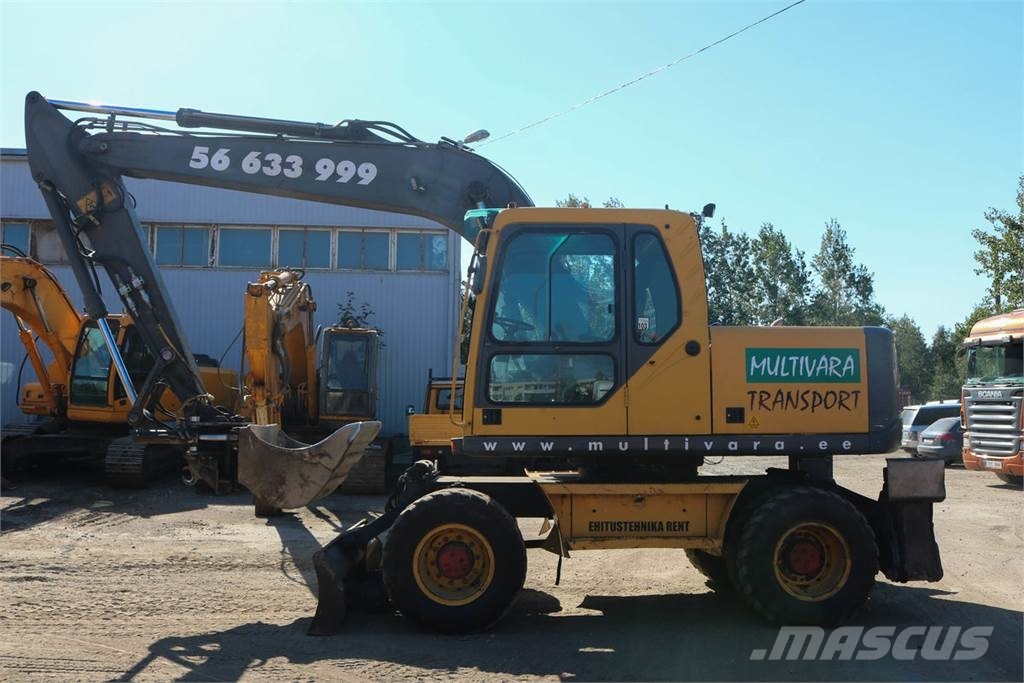 Volvo EW160 Kolesové rýpadlá