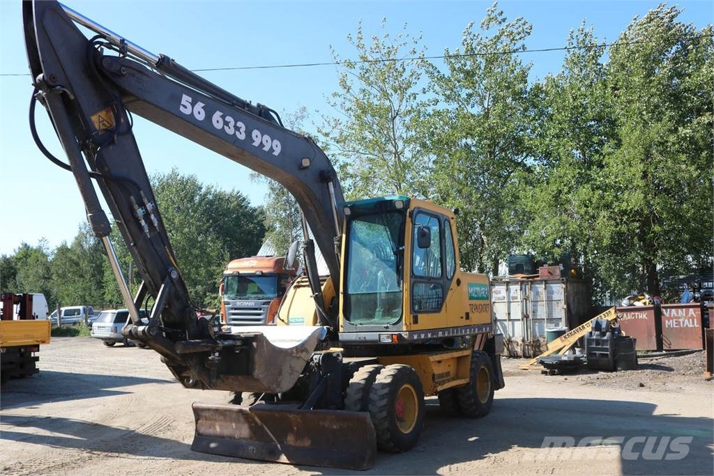Volvo EW160 Kolesové rýpadlá