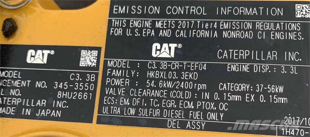 CAT C3.3B 发动机