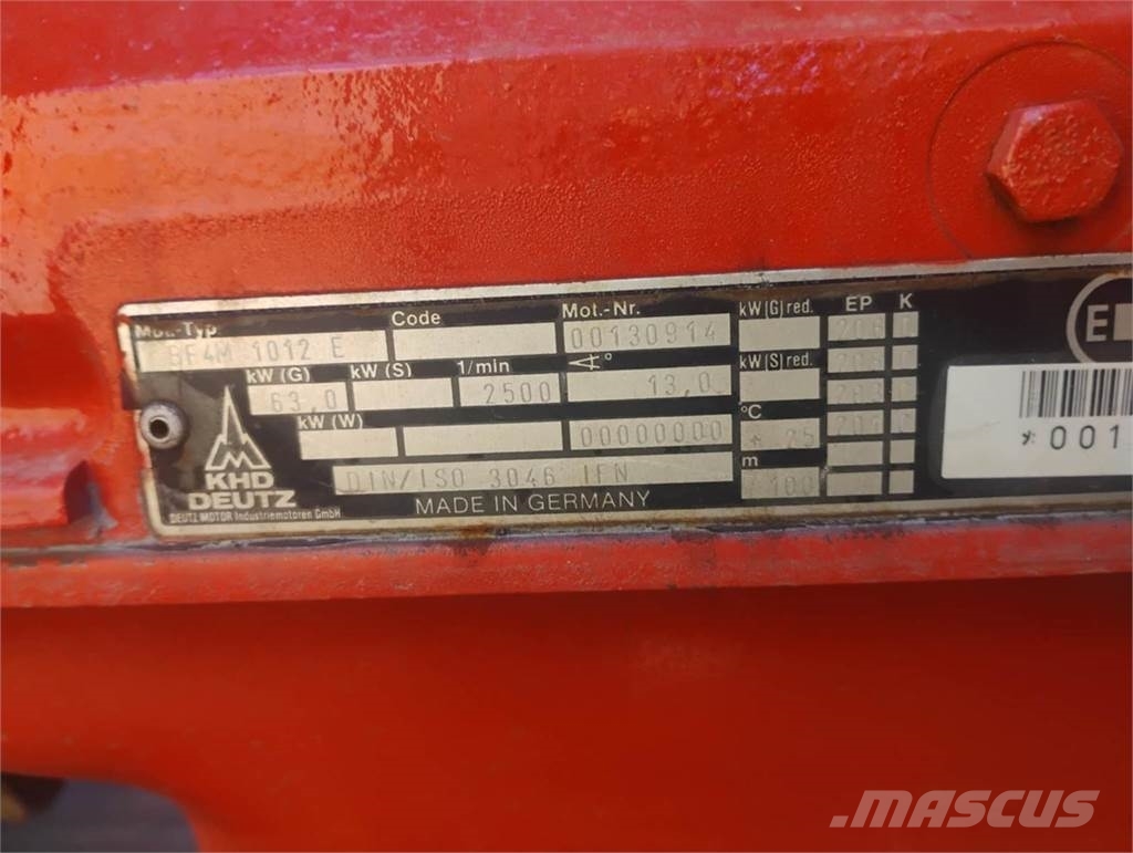 Deutz BF4M1011 Mootorid