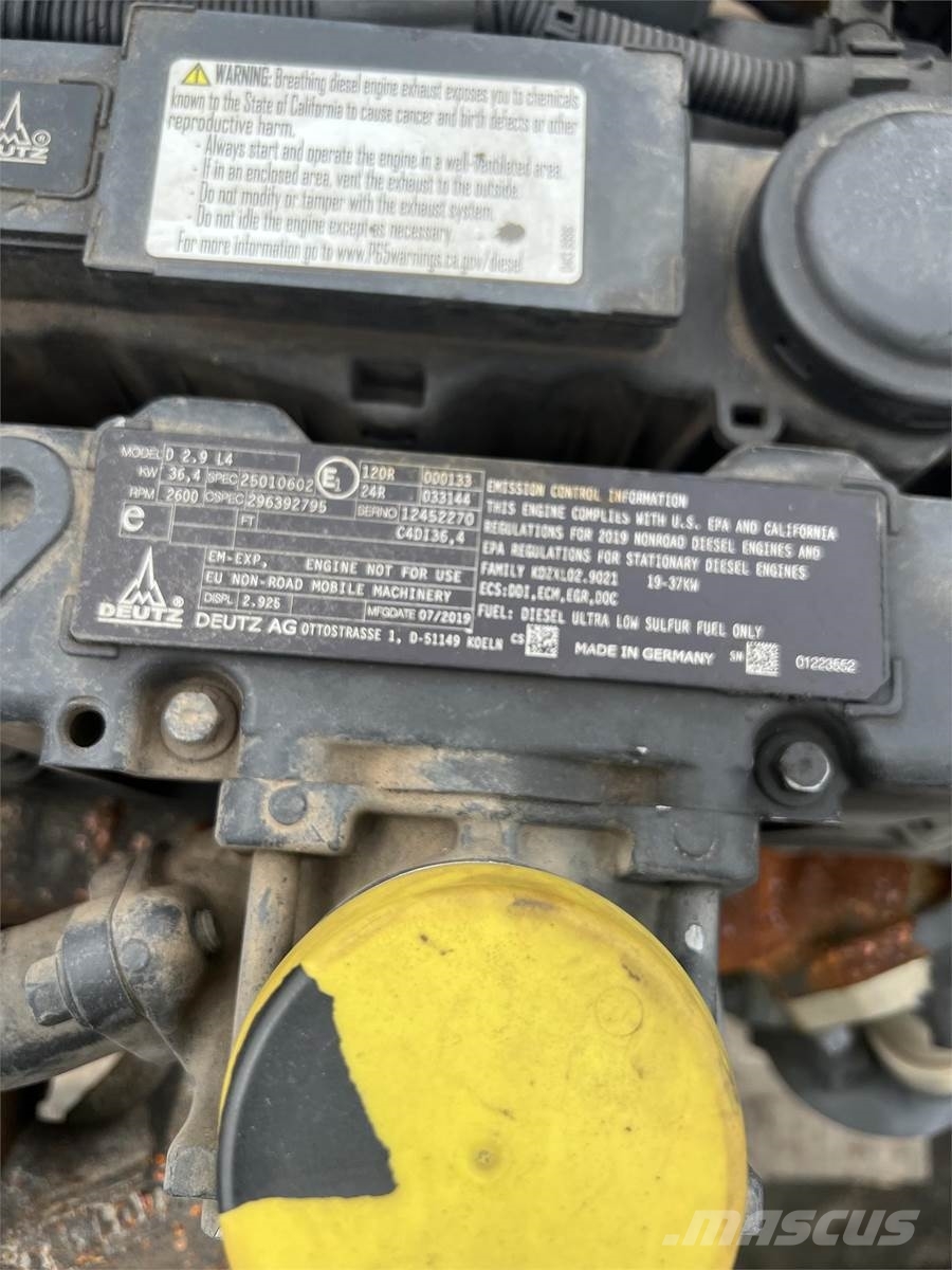 Deutz D2.9L4 Motores